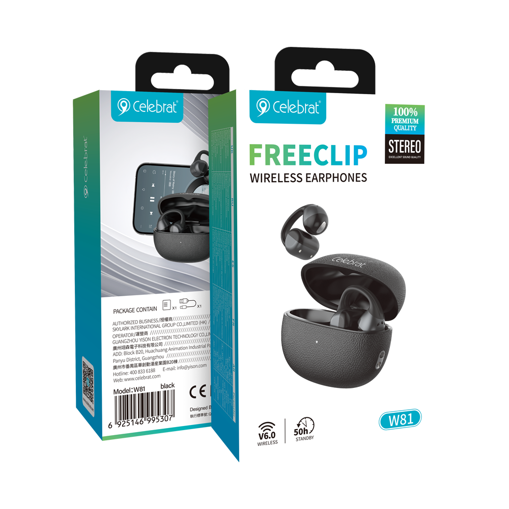 Celebrat W81 Bluetooth Earphones