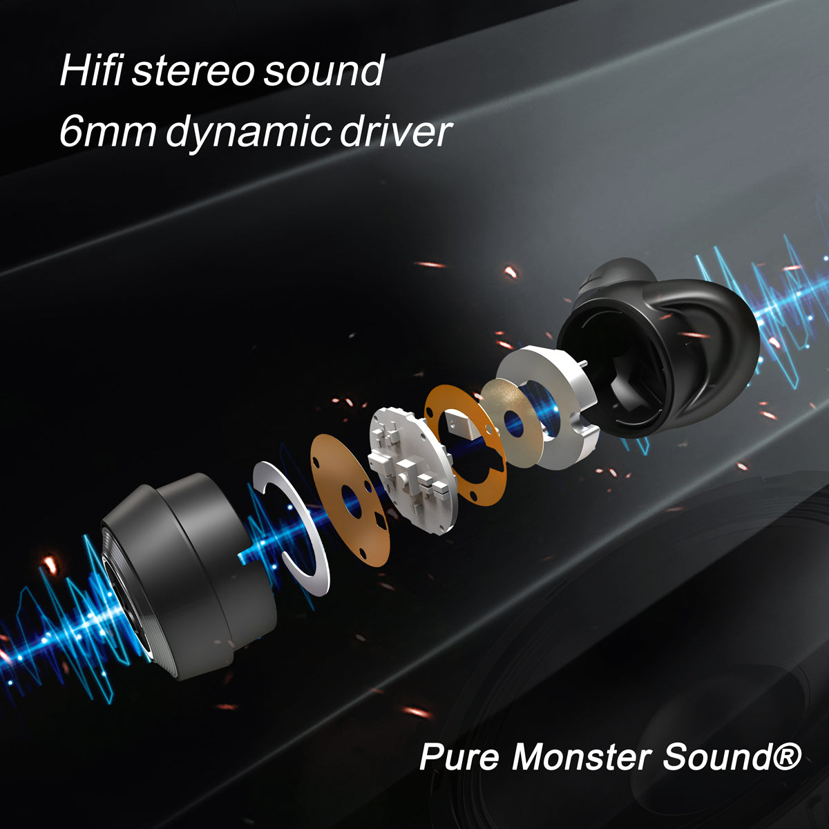 Monster Achieve 100 Bluetooth Earphones