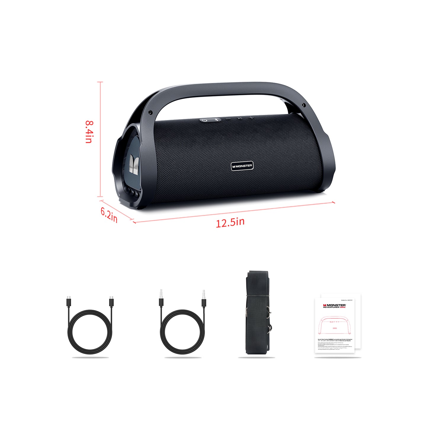 Monster Adventurer Max Bluetooth Speakers