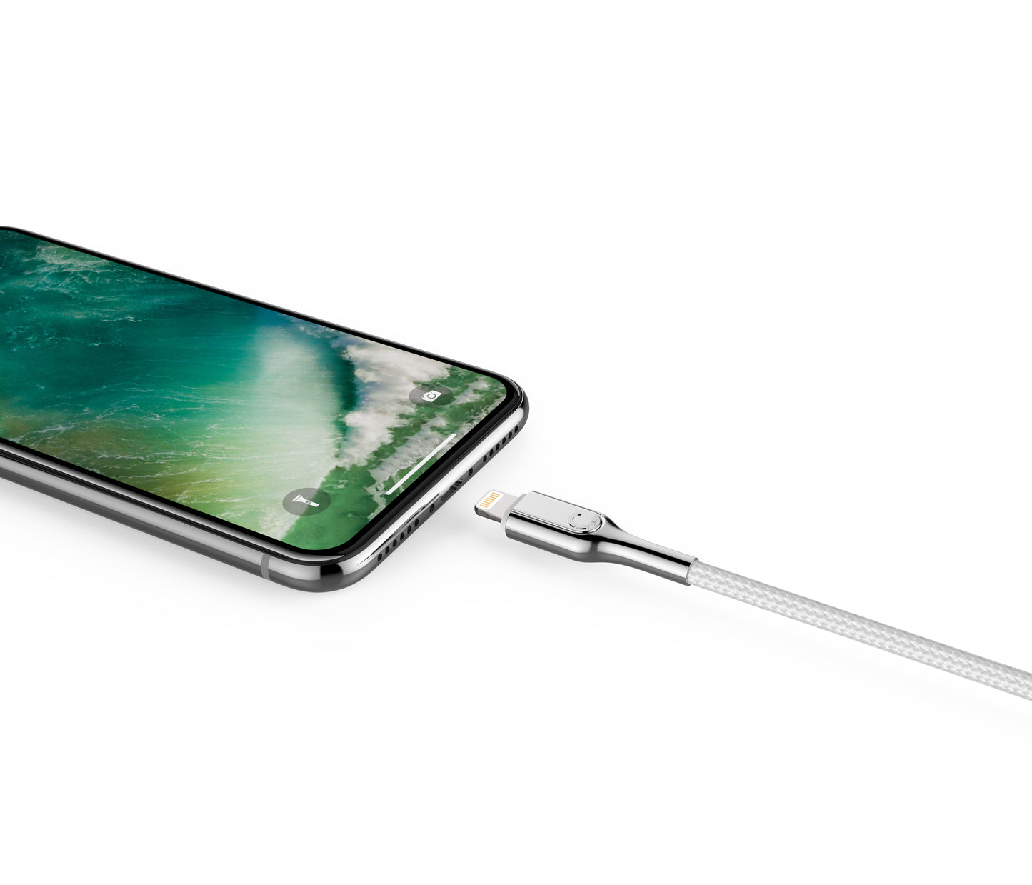 Cygnett Armoured Lightning to USB-A Cable 1M (White)