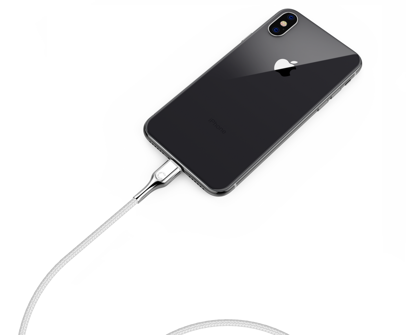 Cygnett Armoured Lightning to USB-A Cable 2M (White)