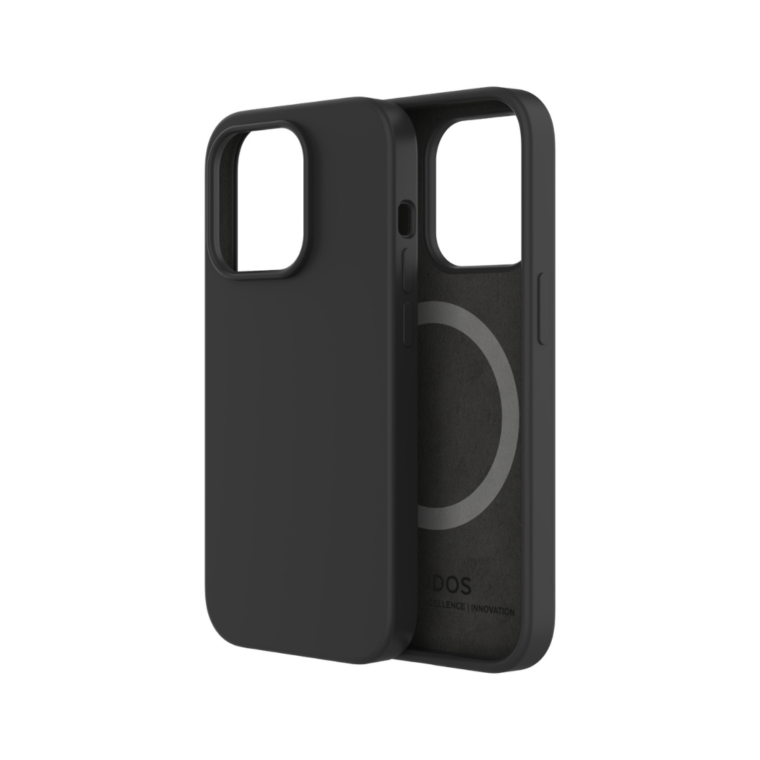 QDOS Touch Pure + Snap for iPhone 12 Series (Black)