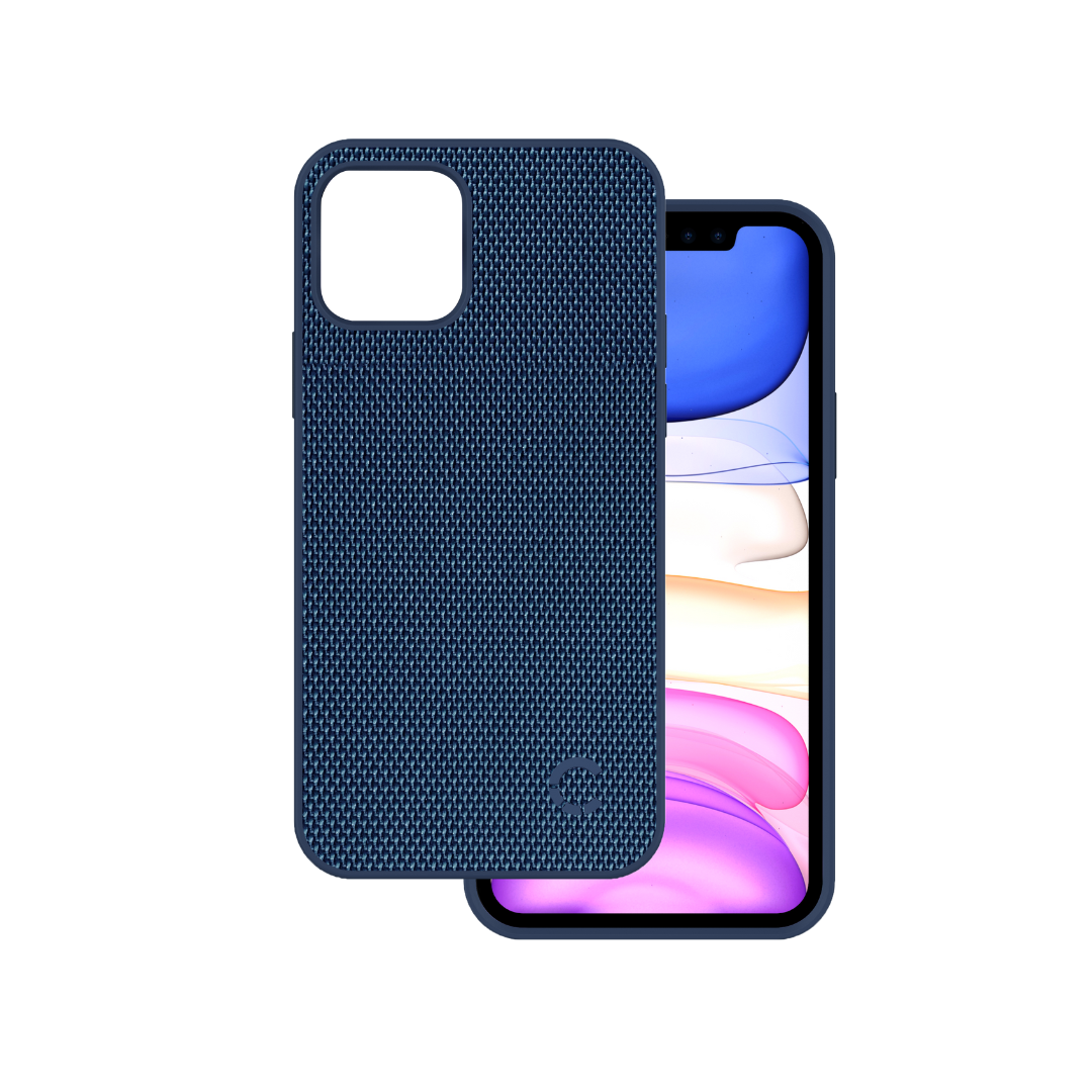 Cygnett Tekview Slim Fabric Case for iPhone 12 Series (Navy)