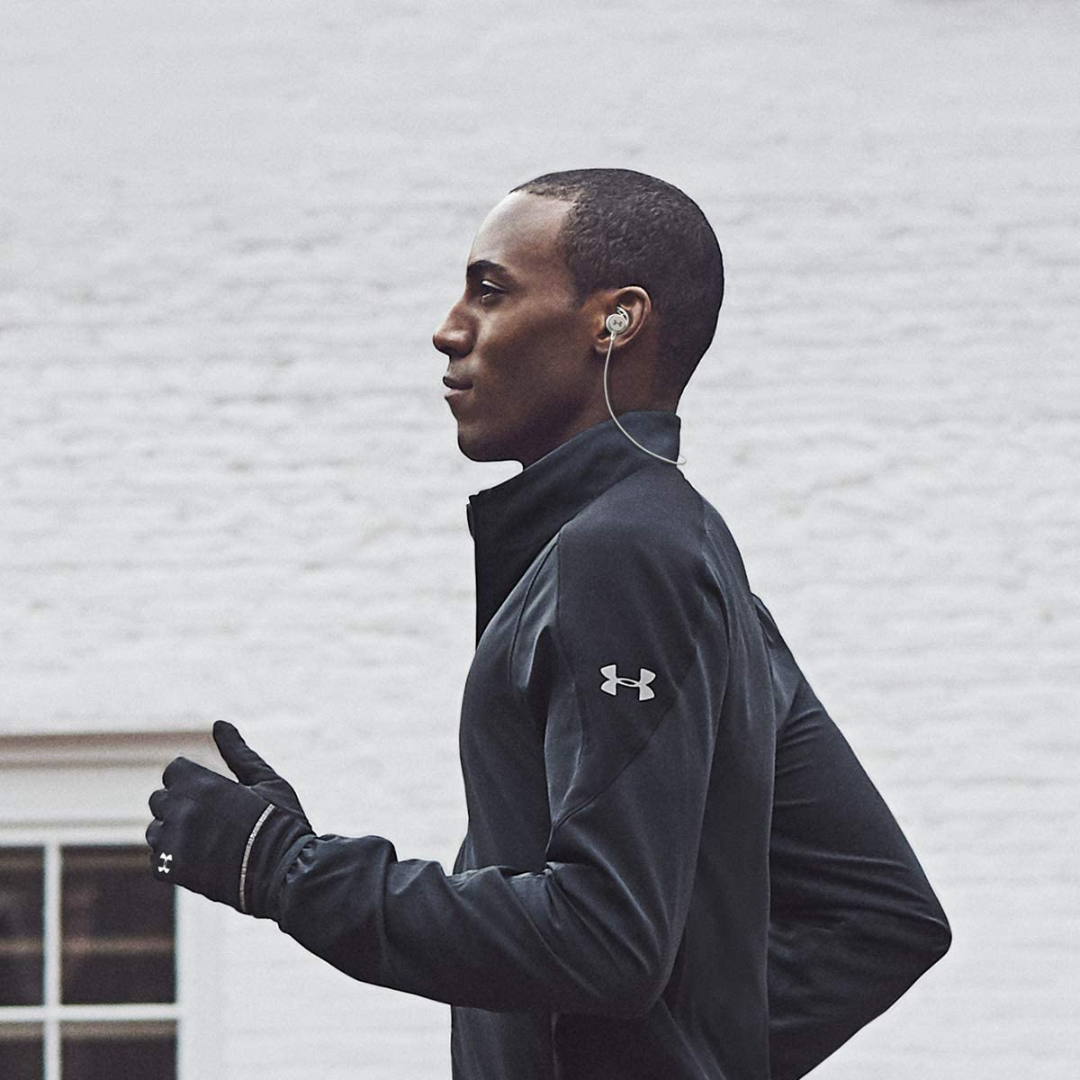 JBL UA Sport React Wireless Earphones (White)