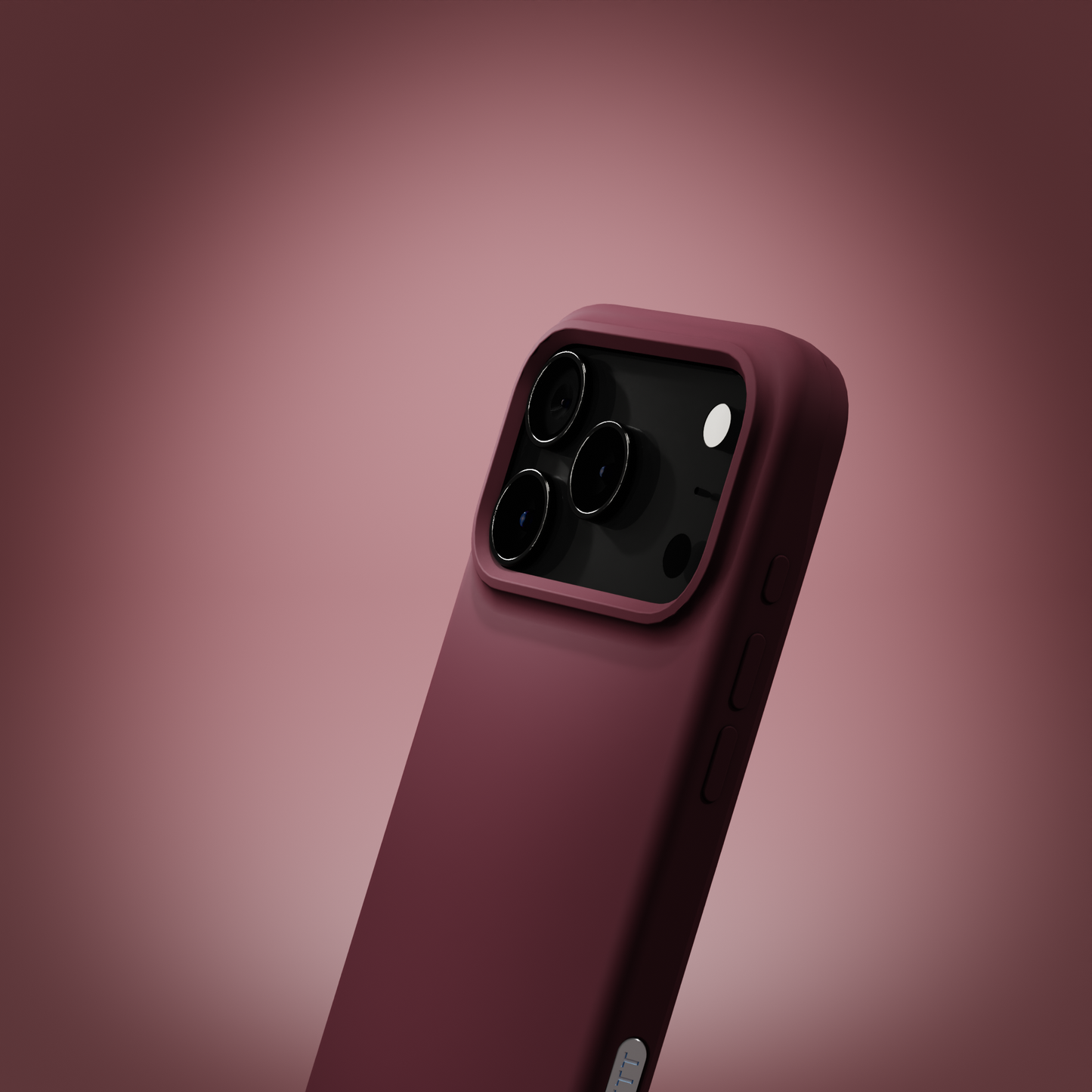 Cygnett MagSilk Magnetic Silicone Case for iPhone 17 - Cherry Rose