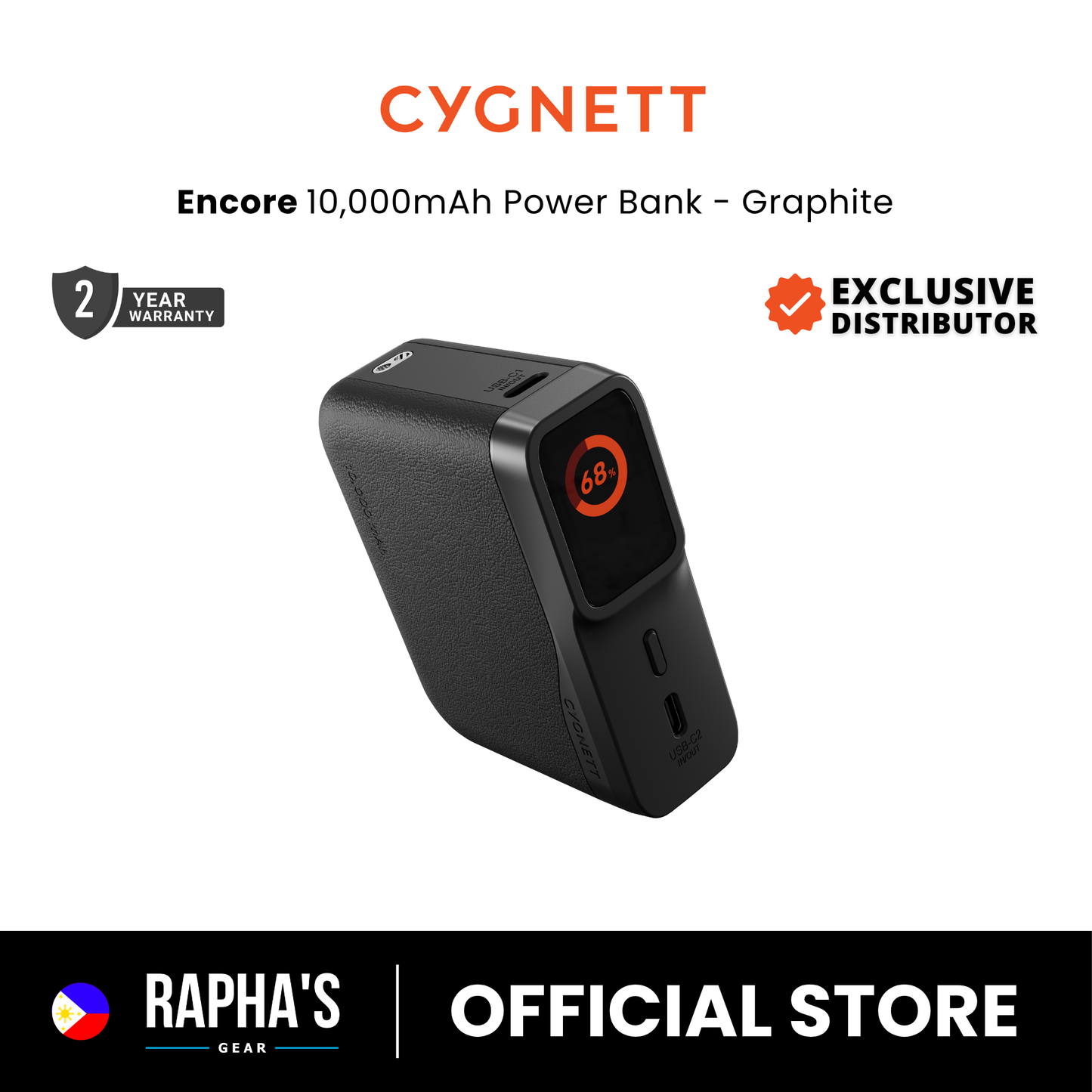 Cygnett Encore 10,000mAh Power Bank