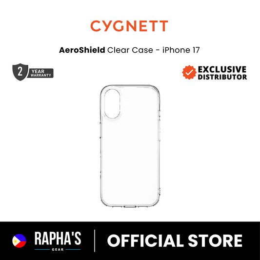 Cygnett AeroShield Protective Clear Case for iPhone 17