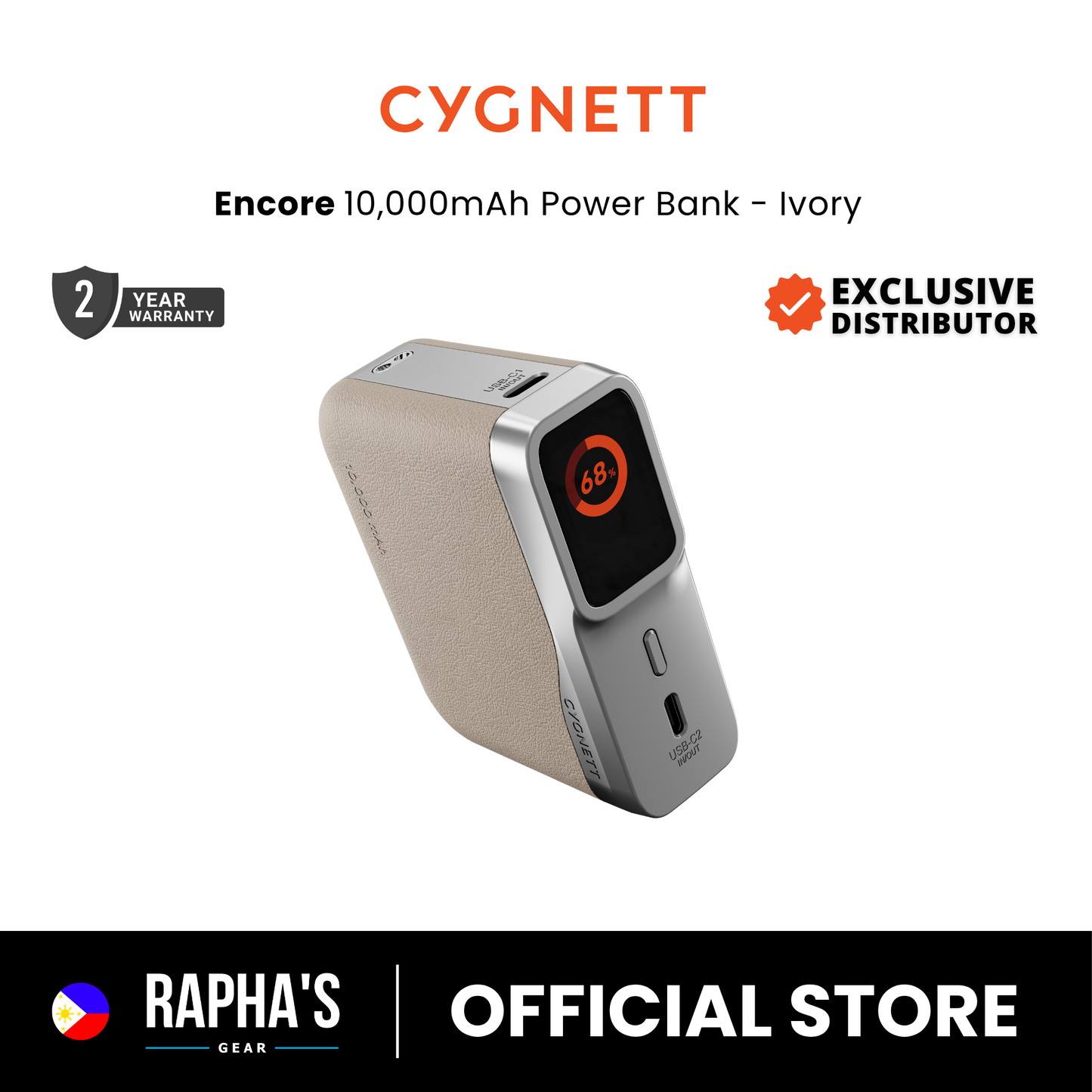 Cygnett Encore 10,000mAh Power Bank