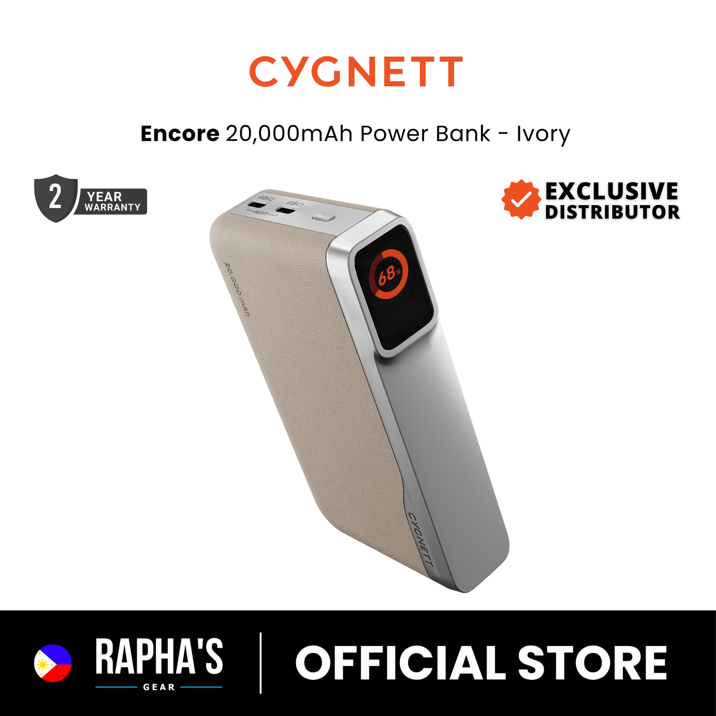 Cygnett Encore 20,000mAh Power Bank