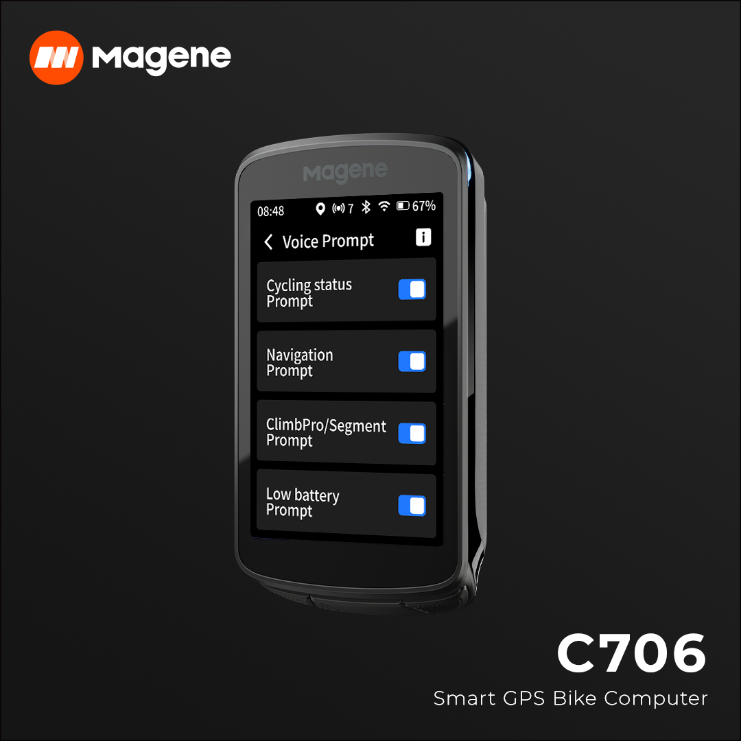Magene C706 Smart GPS Bike Computer