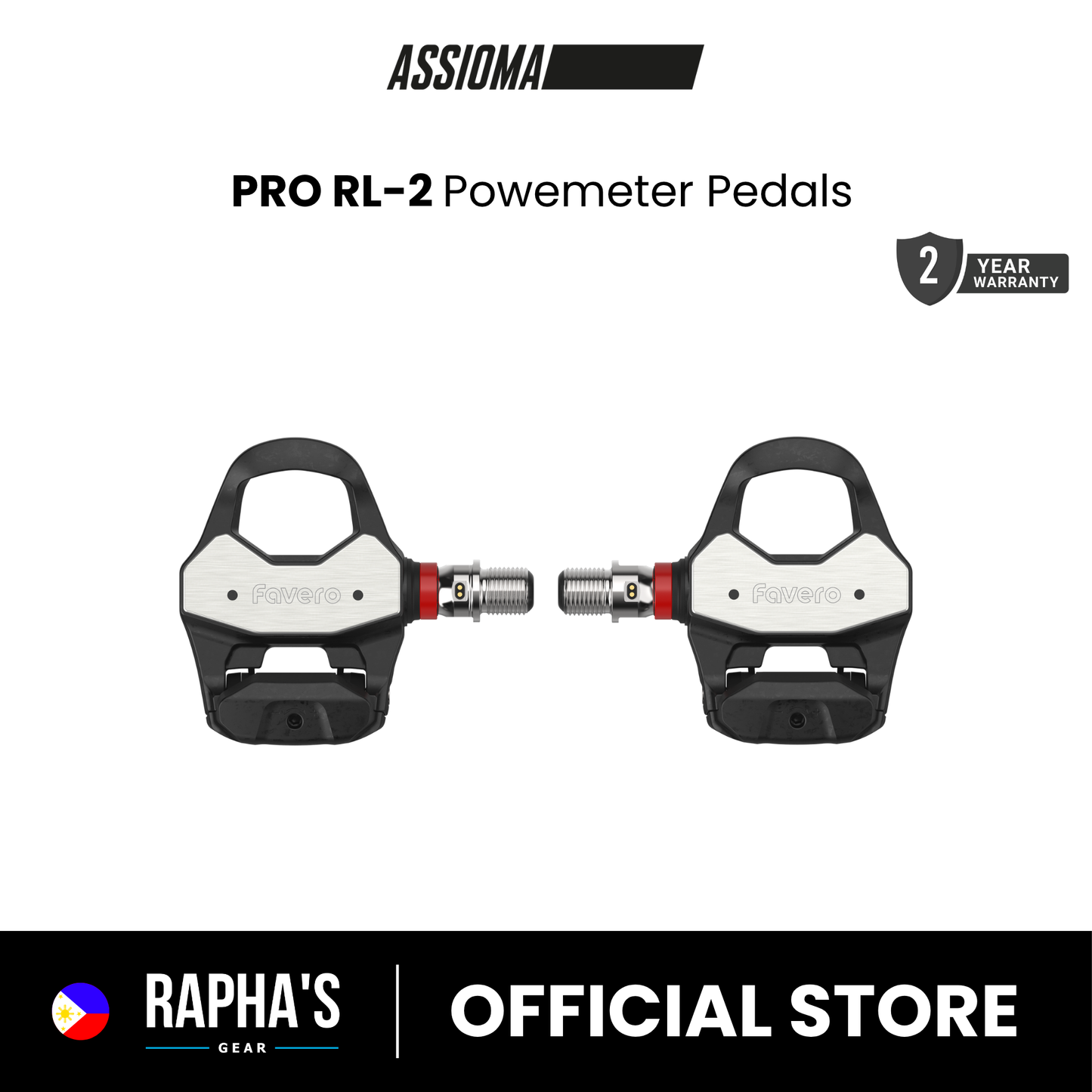 Assioma PRO RL-2 Power Meter Pedals