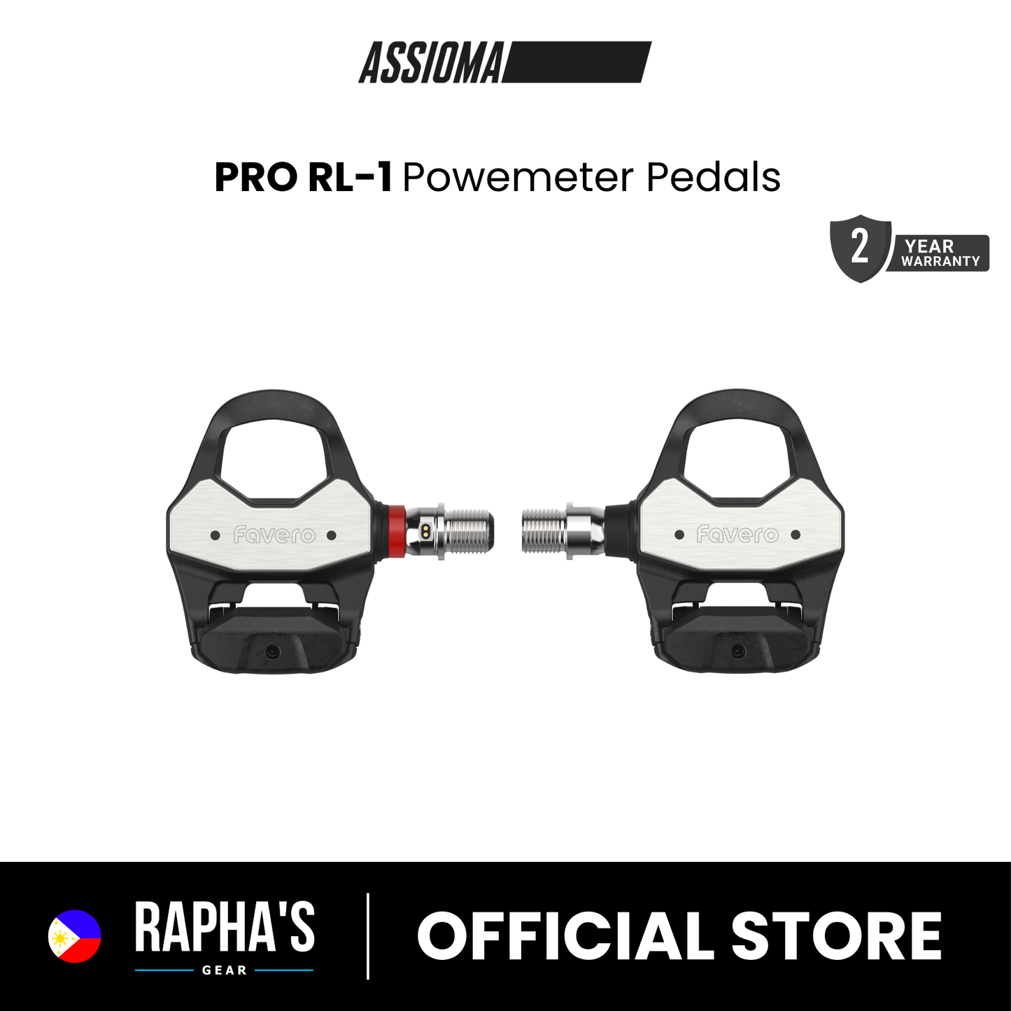 Assioma PRO RL-1 Power Meter Pedals