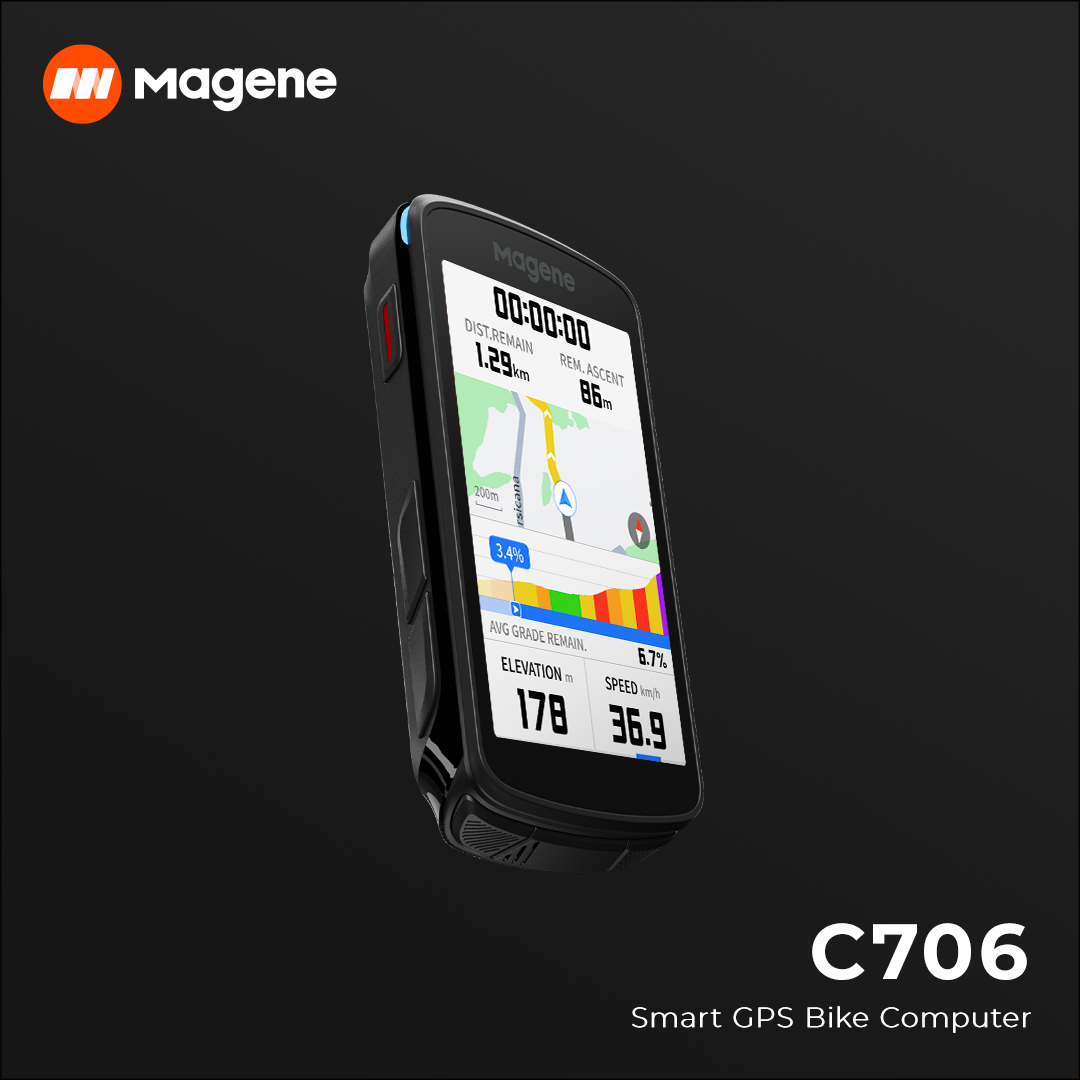 Magene C706 Smart GPS Bike Computer