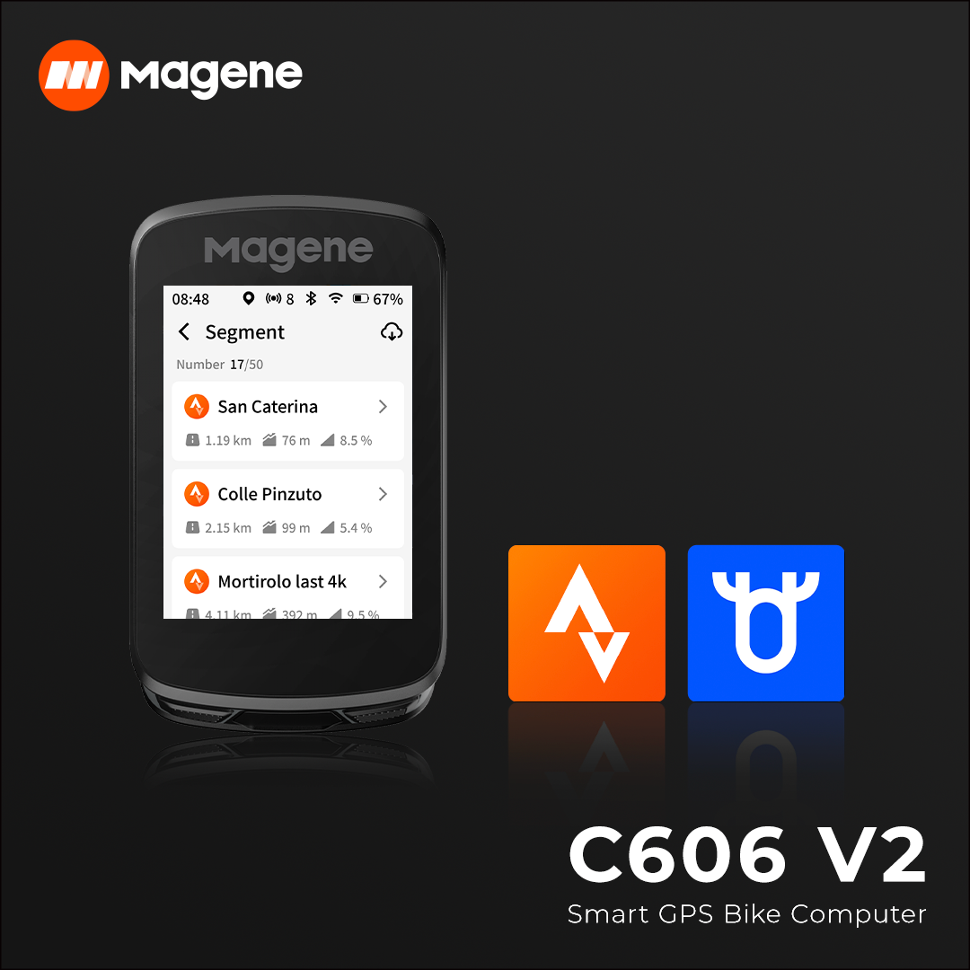 Magene C606 V2 Smart GPS Bike Computer