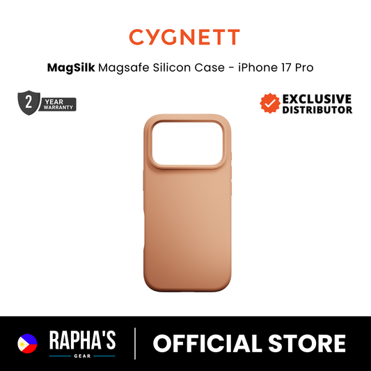 Cygnett MagSilk Magnetic Silicone Case for iPhone 17 - Copper
