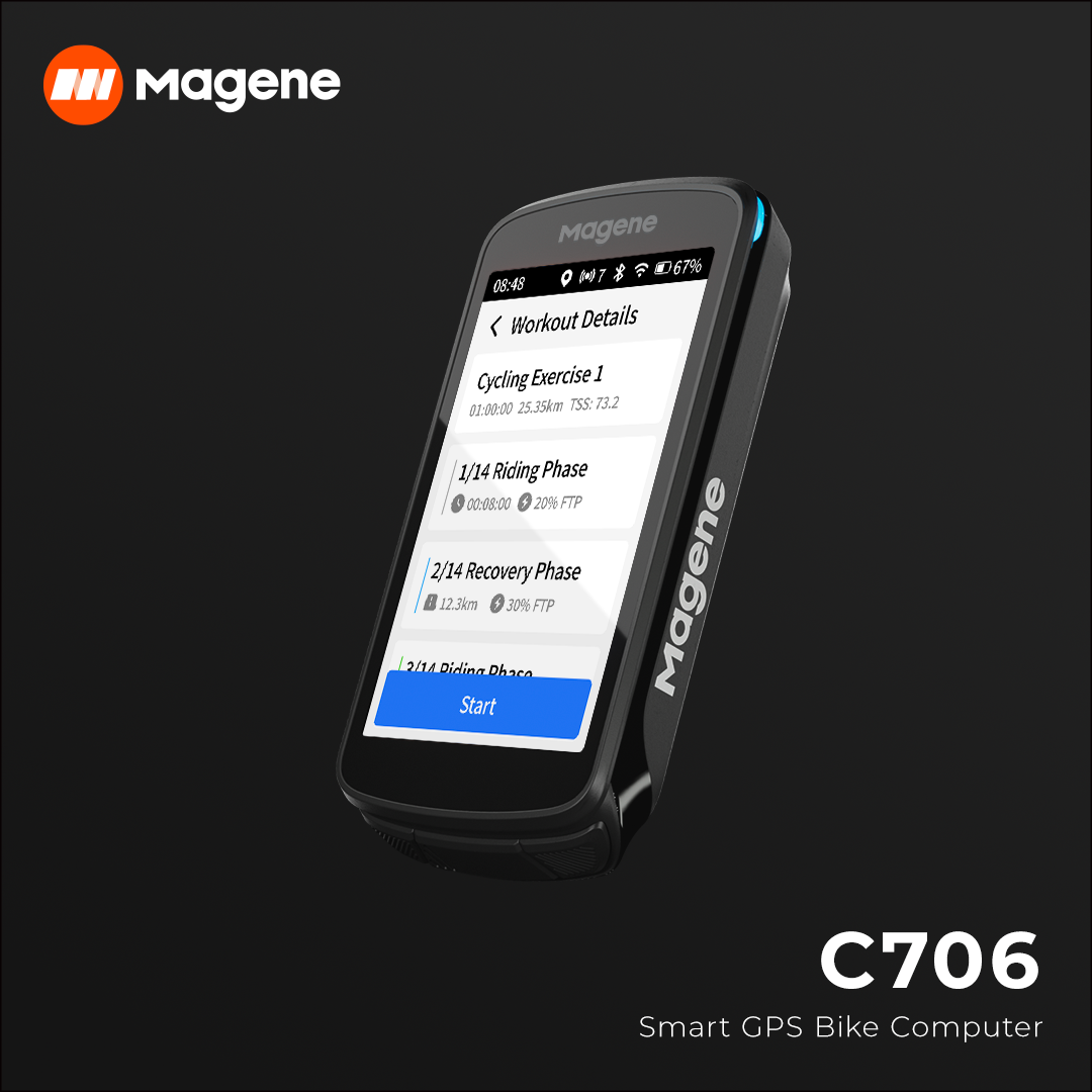 Magene C706 Smart GPS Bike Computer