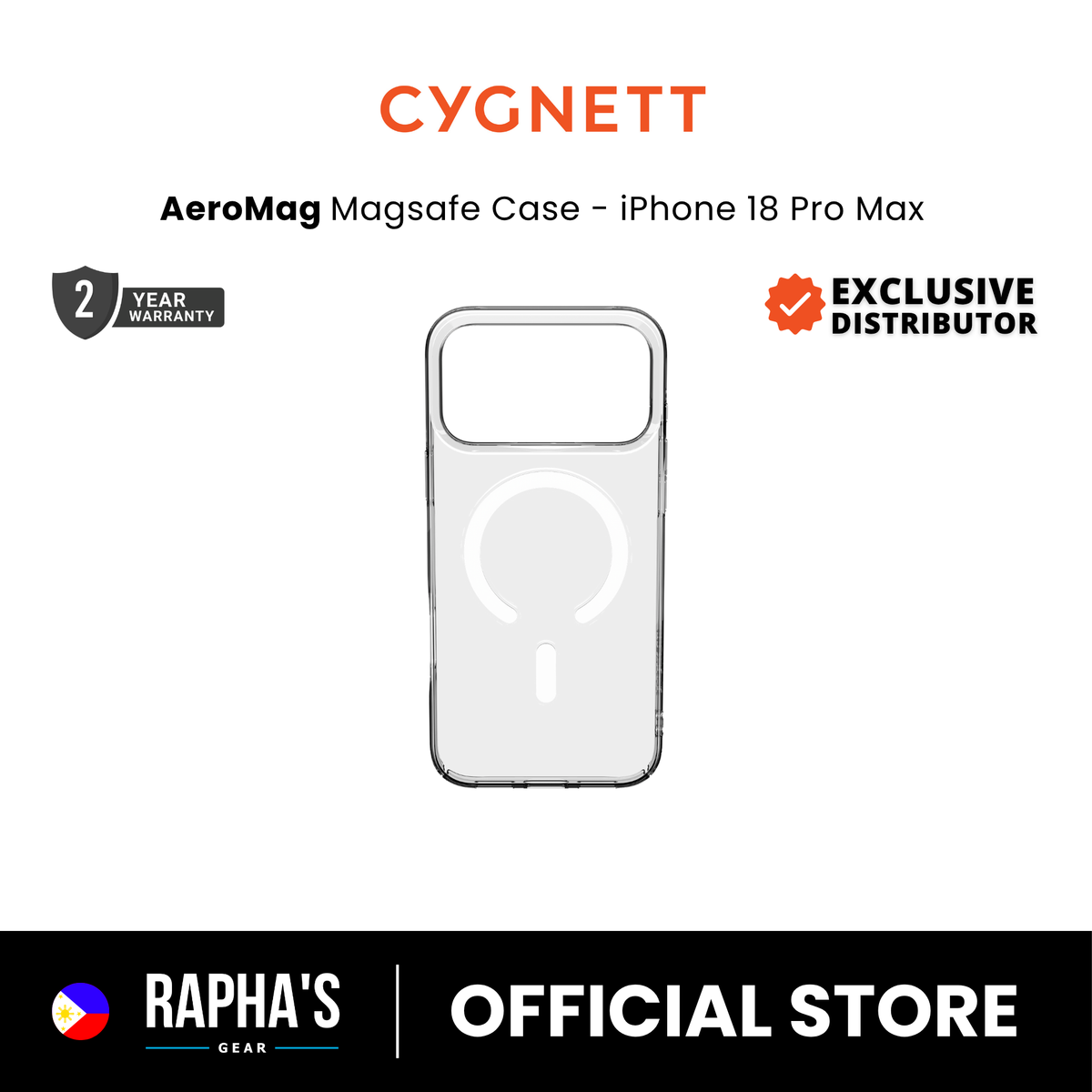 Cygnett AeroMag Case for iPhone 18 Series