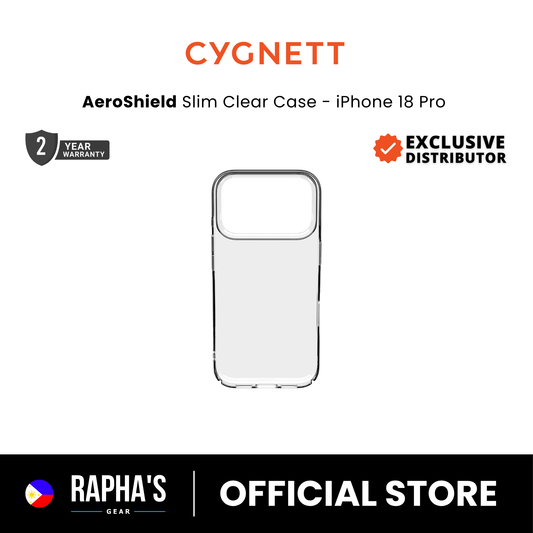 Cygnett AeroShield Slim Clear Case for iPhone 18 Series