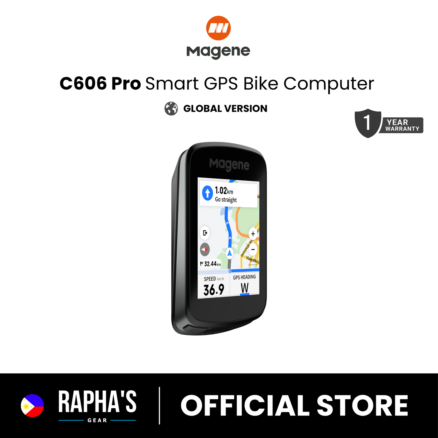 Magene C606 Pro Smart GPS Bike Computer