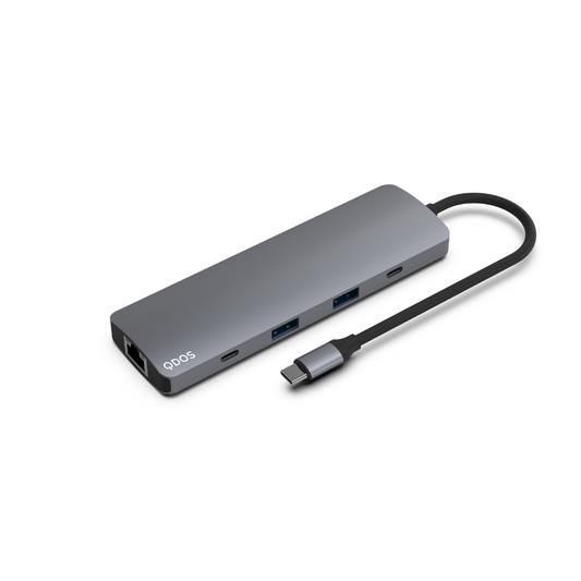 QDOS PowerLink Grand 9-in-1 USB-C Hub