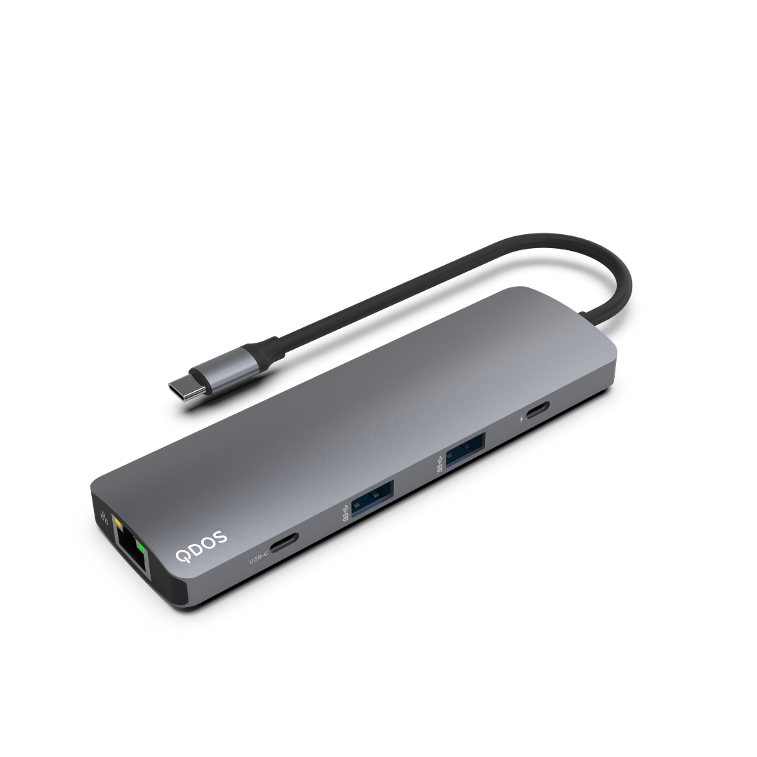 QDOS PowerLink Grand 9-in-1 USB-C Hub