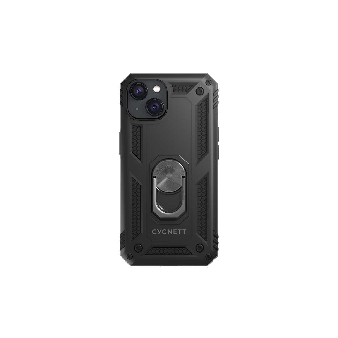 Cygnett Rugged Case for iPhone 13 Series (Black)