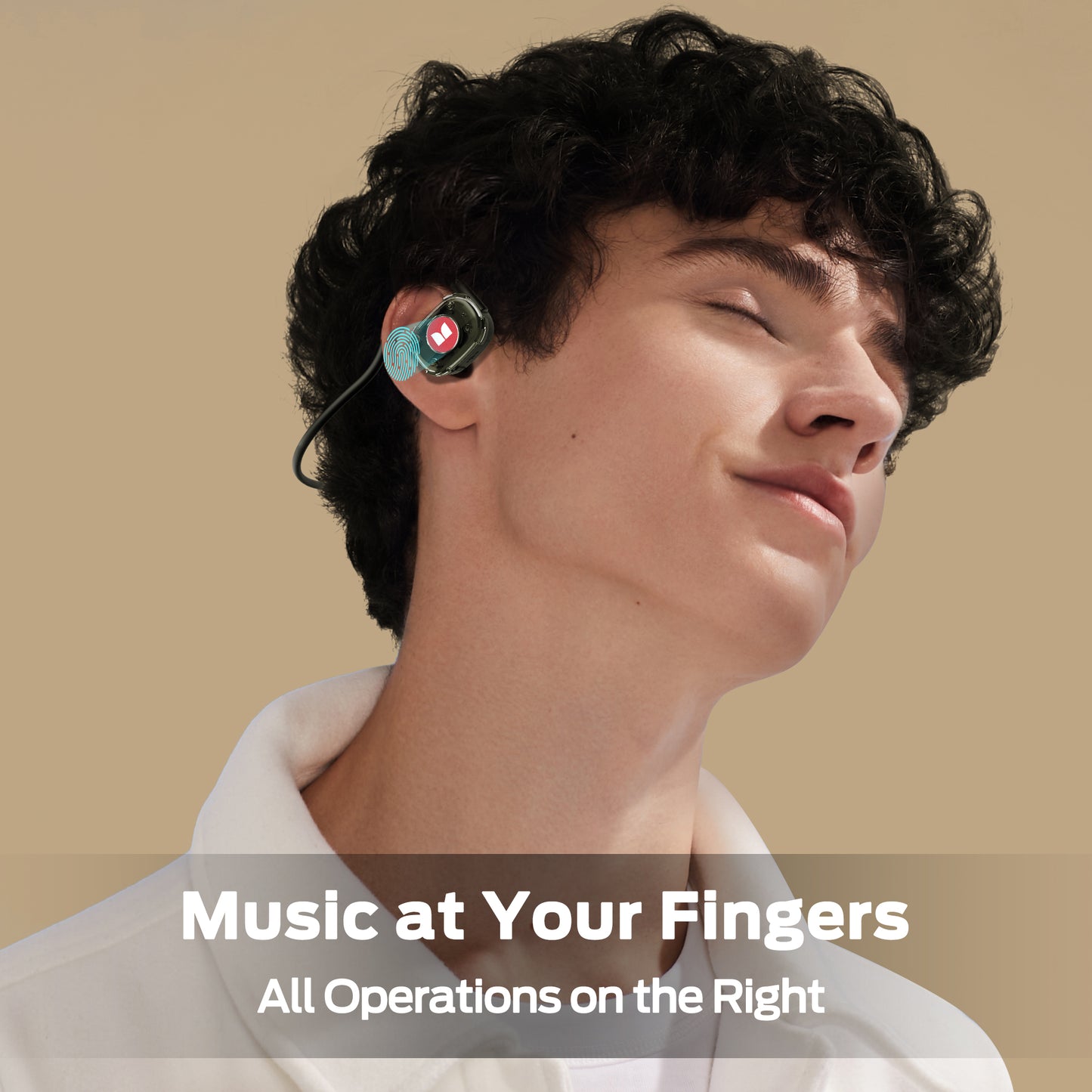 Monster Open-Ear Lite+ Air Conduction Bluetooth Headphones