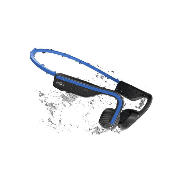 Shokz OpenMove Bone Conduction Open-Ear Bluetooth Headphones (Blue)