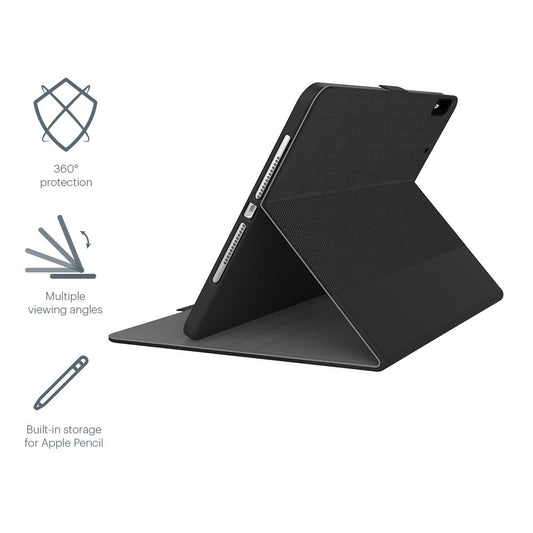 CYGNETT Tekview Slimline iPad 9.7" Case with Apple Pencil Holder (Black)
