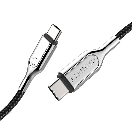 Cygnett Armoured 2.0 USB-C to USB-C (5A/100W) Cable 1M (Black)