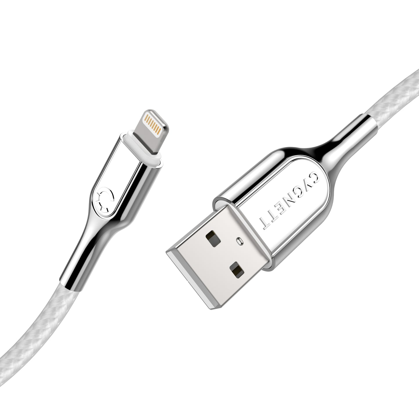 Cygnett Armoured Lightning to USB-A Cable 1M (White)