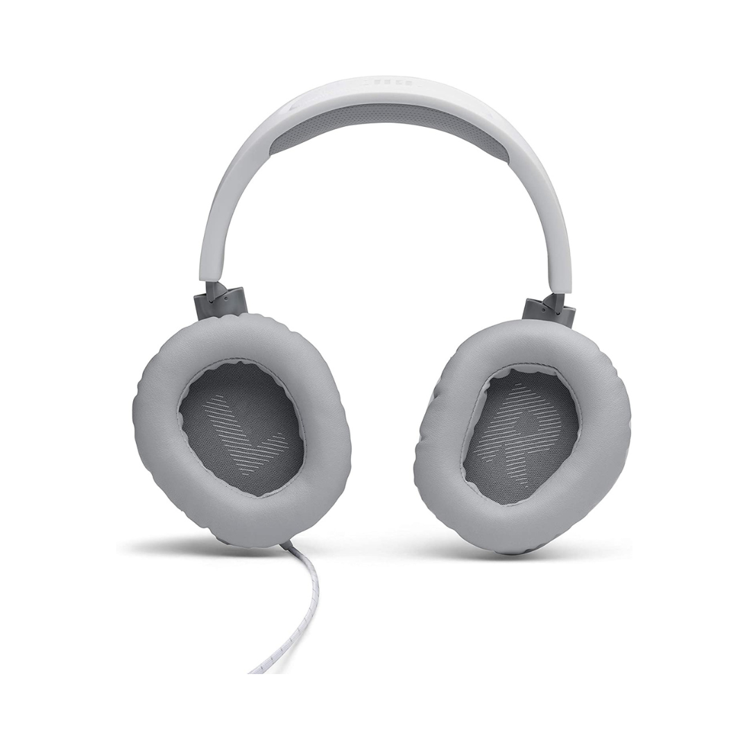 JBL Quantum 100 Wired over-ear Gaming Headset (White)