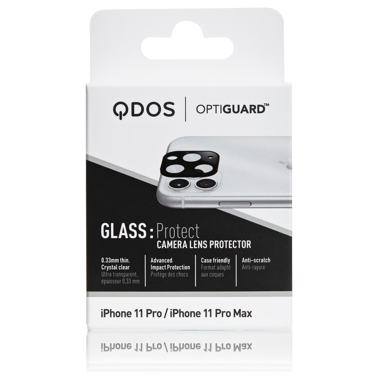 QDOS OptiGuard Camera Lens Protector iPhone 11 Pro / 11 Pro Max