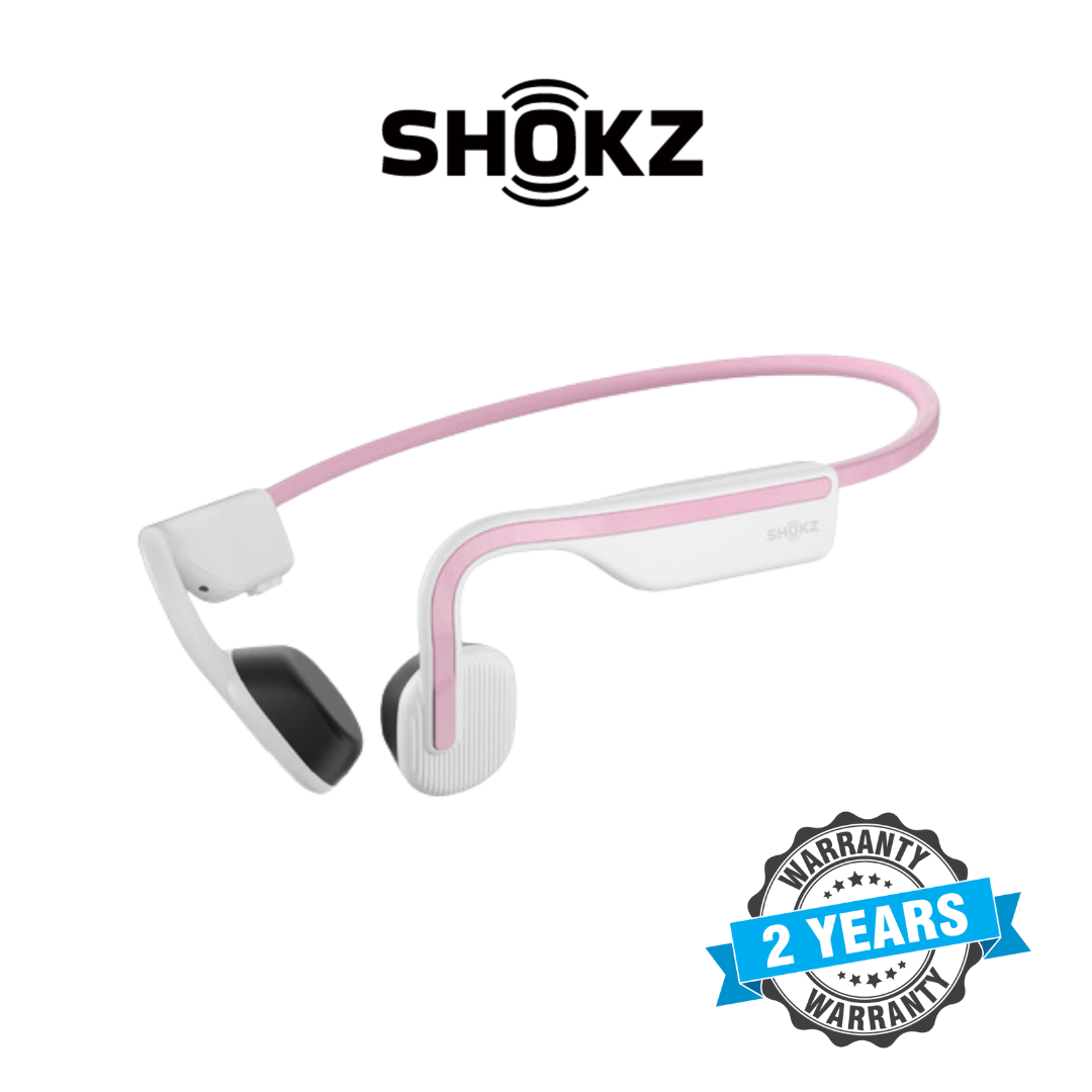 Shokz OpenMove Bone Conduction Open-Ear Bluetooth Headphones (Pink)