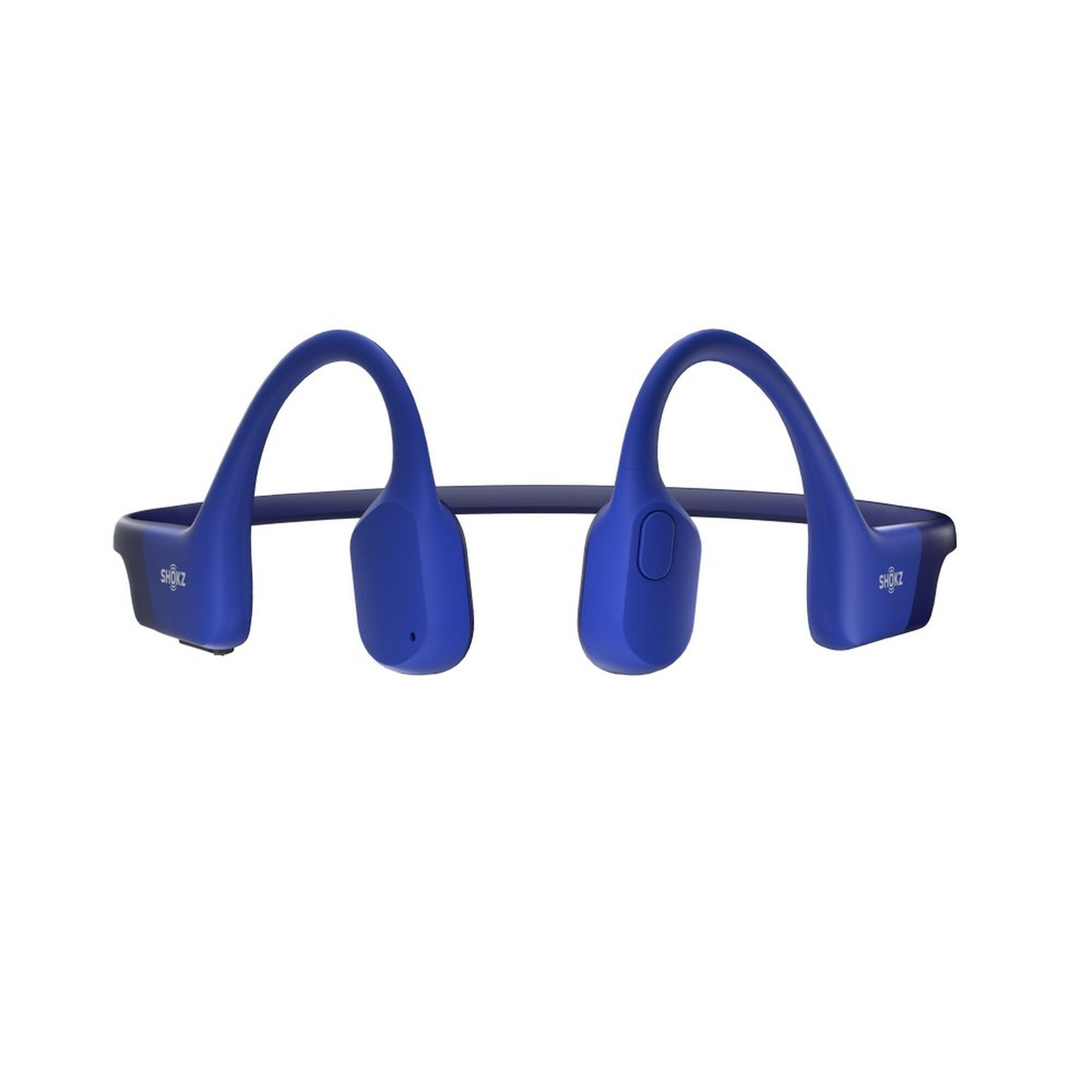 Shokz OpenRun Mini Bone Conduction Open-Ear Bluetooth Headphones (Blue)