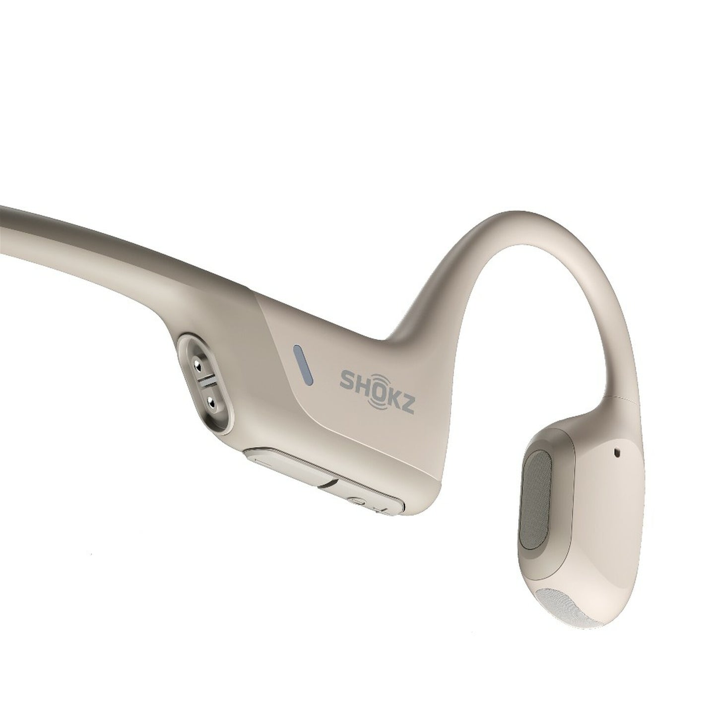 Shokz OpenRun Pro Bone Conduction Open-Ear Bluetooth Headphones (Beige)