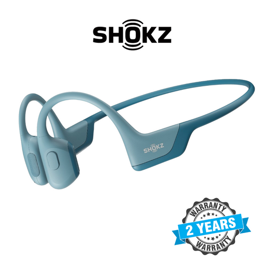 SHOKZ OPENRUN PRO Premium Bone Conduction Open-Ear Headphones (Blue)