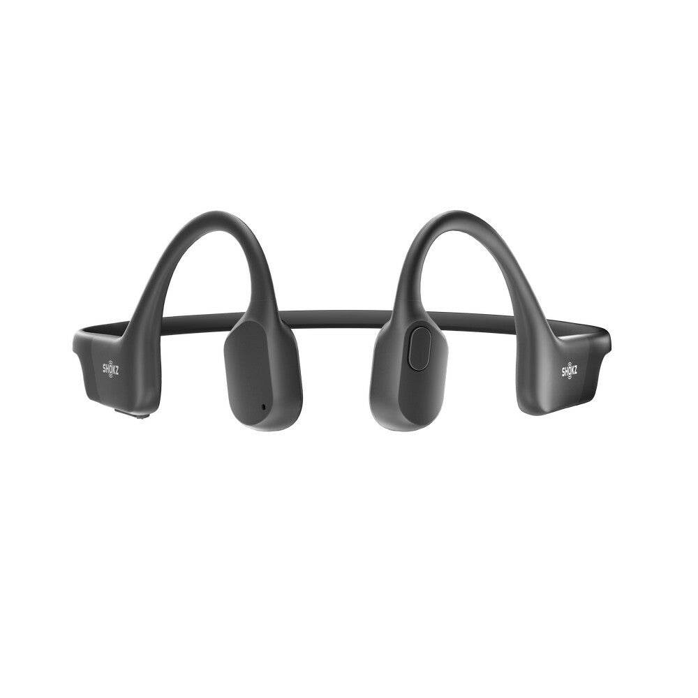Shokz OpenRun Mini Bone Conduction Open-Ear Bluetooth Headphones (Black)