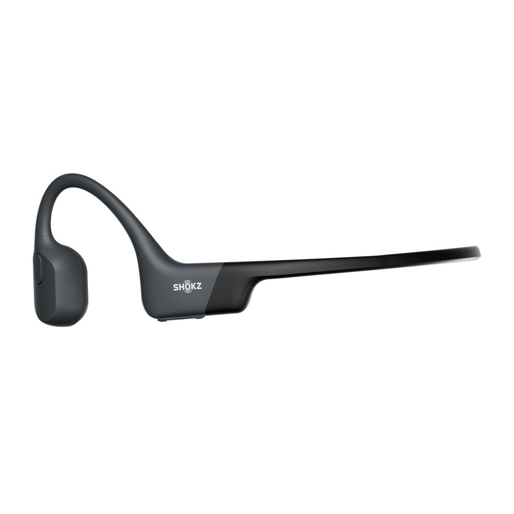 Shokz OpenRun Mini Bone Conduction Open-Ear Bluetooth Headphones (Black)