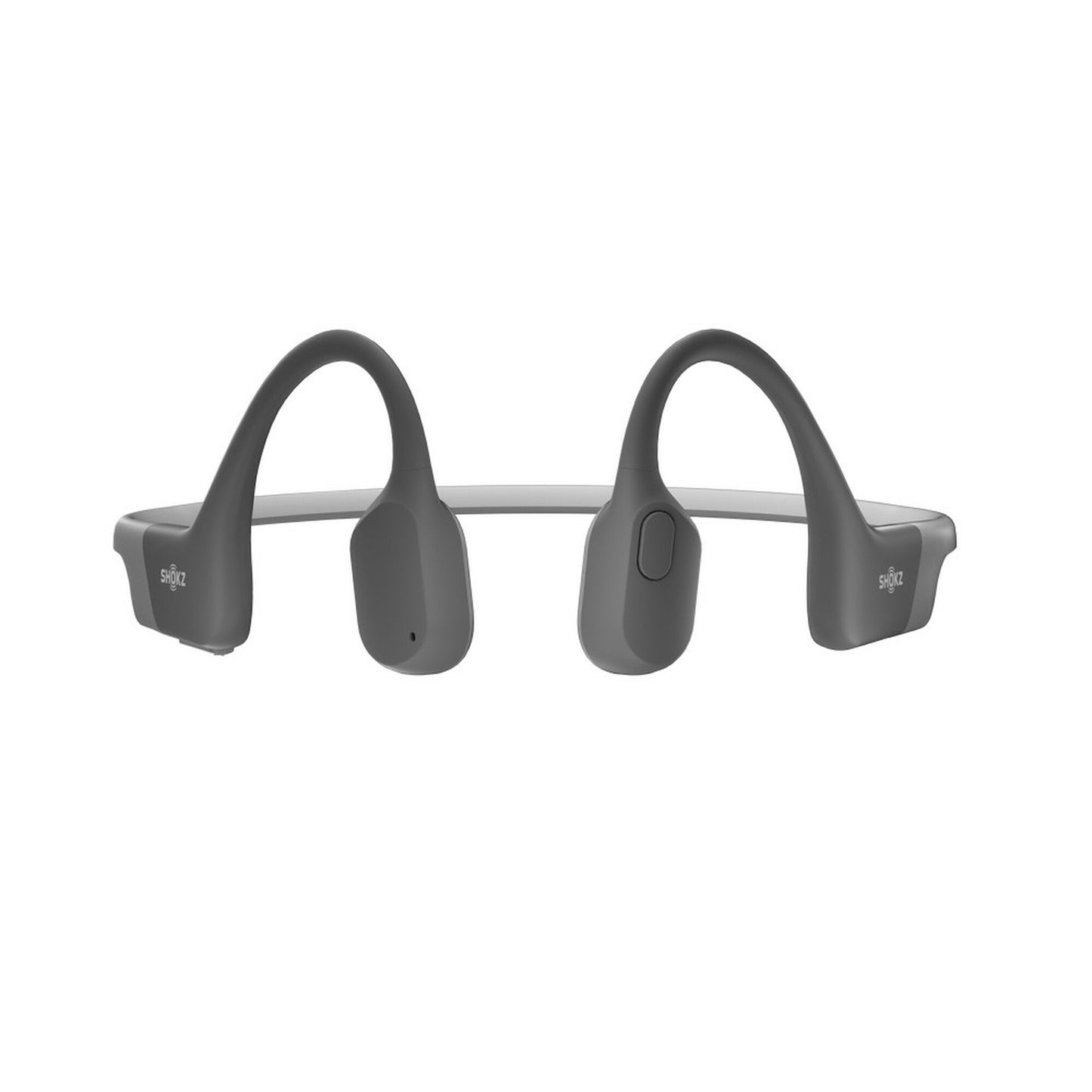 Shokz OpenRun Bone Conduction Open-Ear Bluetooth Headphones (Grey)