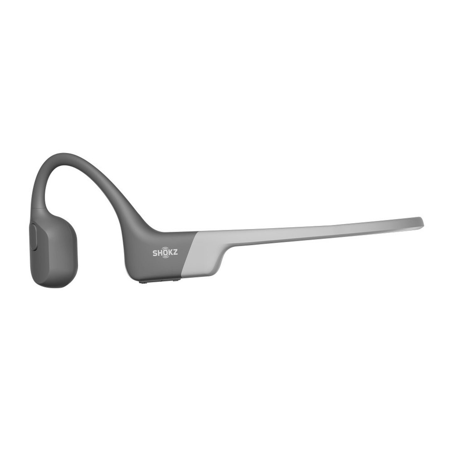 Shokz OpenRun Bone Conduction Open-Ear Bluetooth Headphones (Grey)