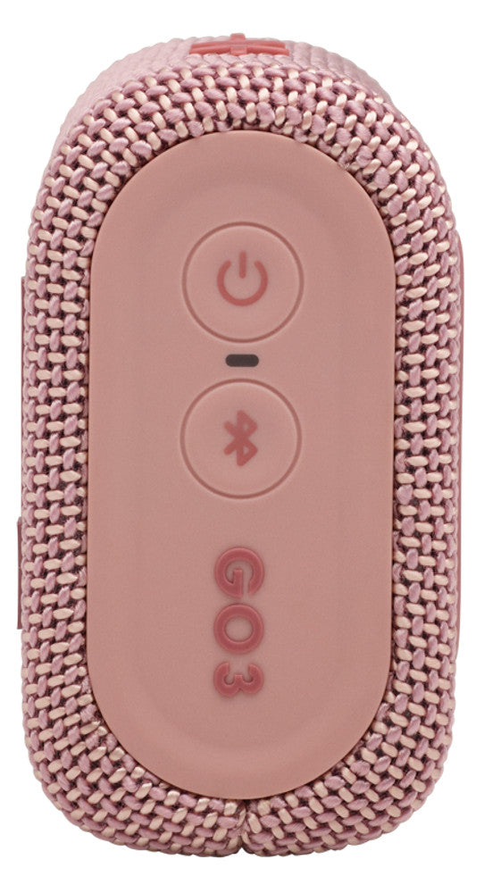 JBL GO 3 Bluetooth Speakers (Pink)