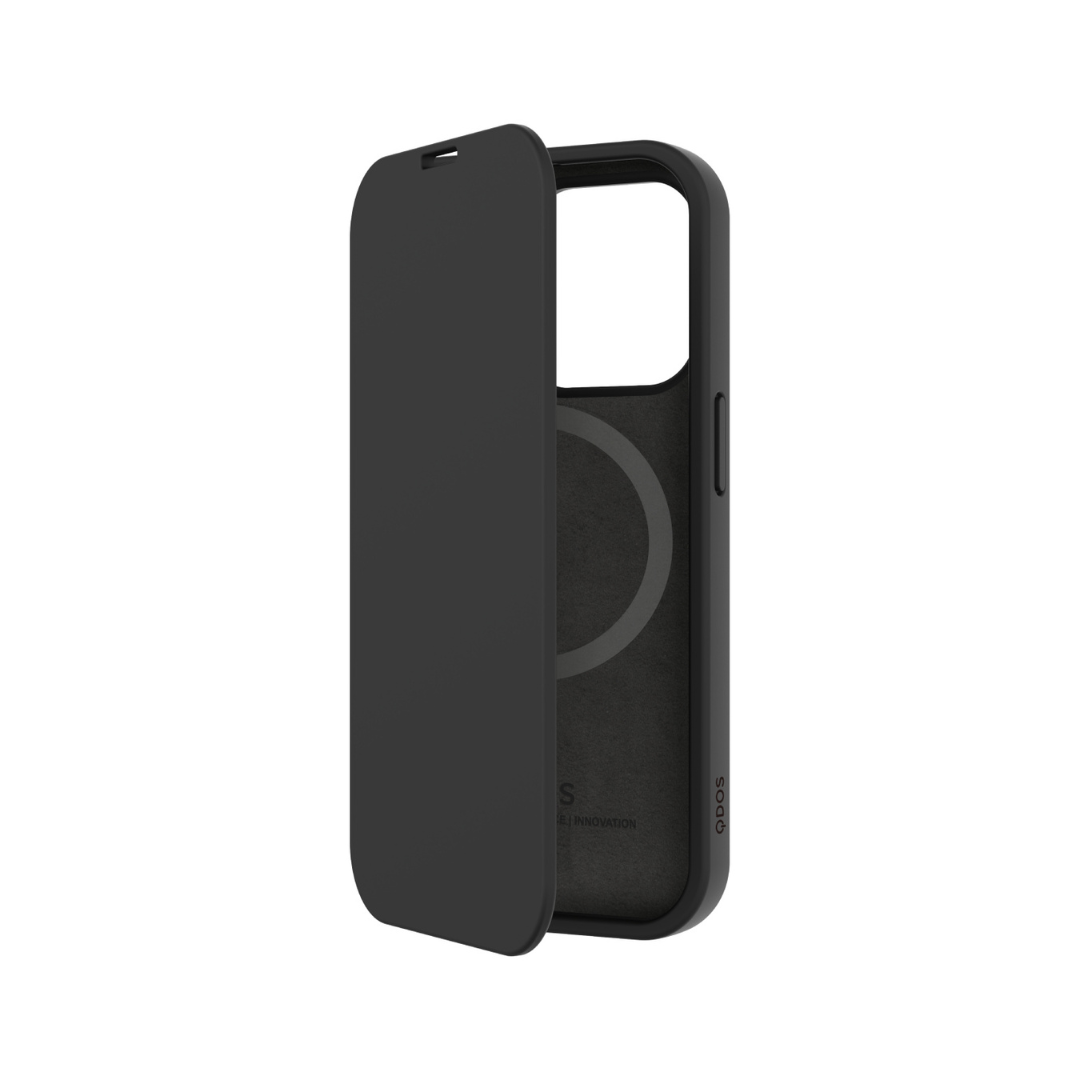 QDOS Touch Fold with Snap Case for iPhone 14 Series (Black)