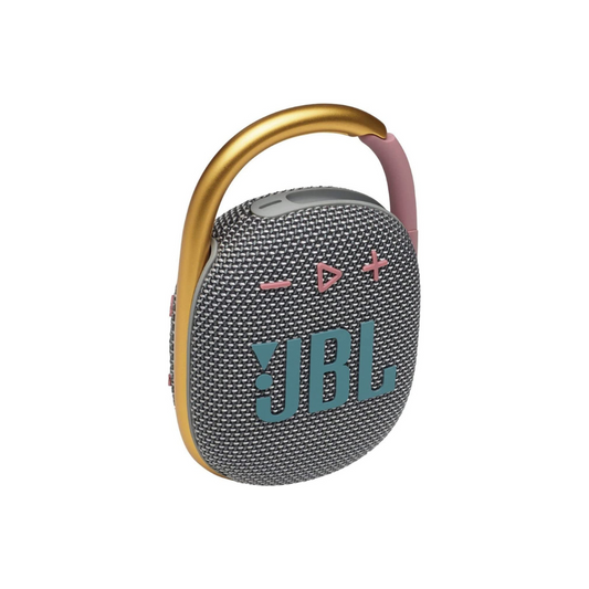 JBL Clip 4 Bluetooth Speakers (Grey)