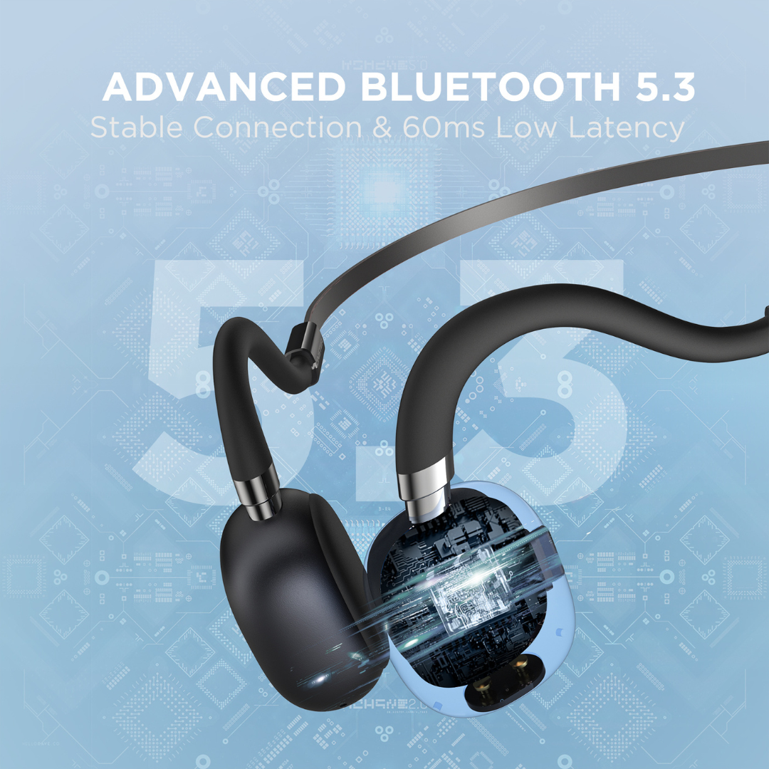 Monster Open-Ear HP Bone & Air Conduction Bluetooth Headphones